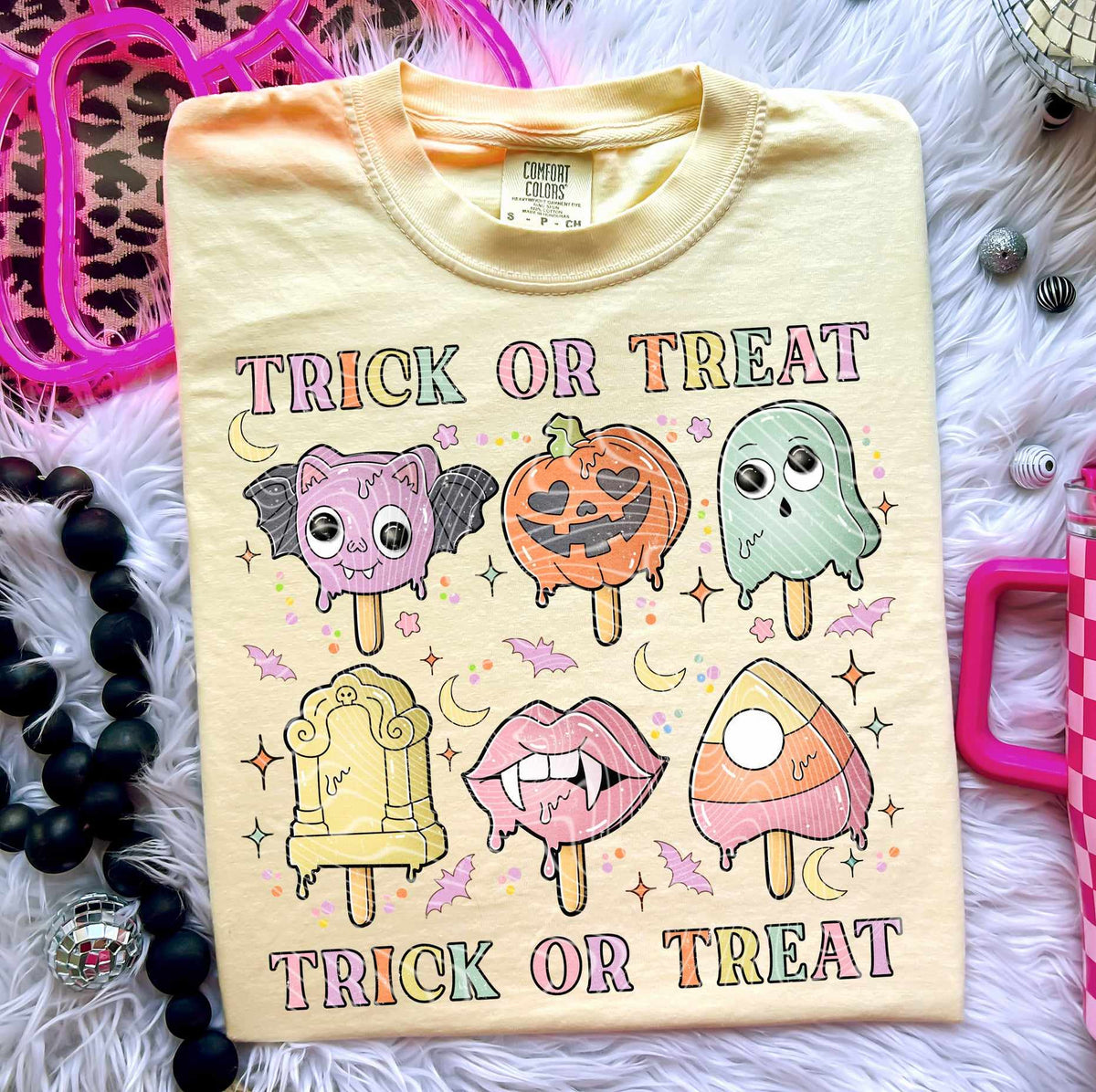 Trick or treat halloween popsicles 43673 DTF TRANSFER