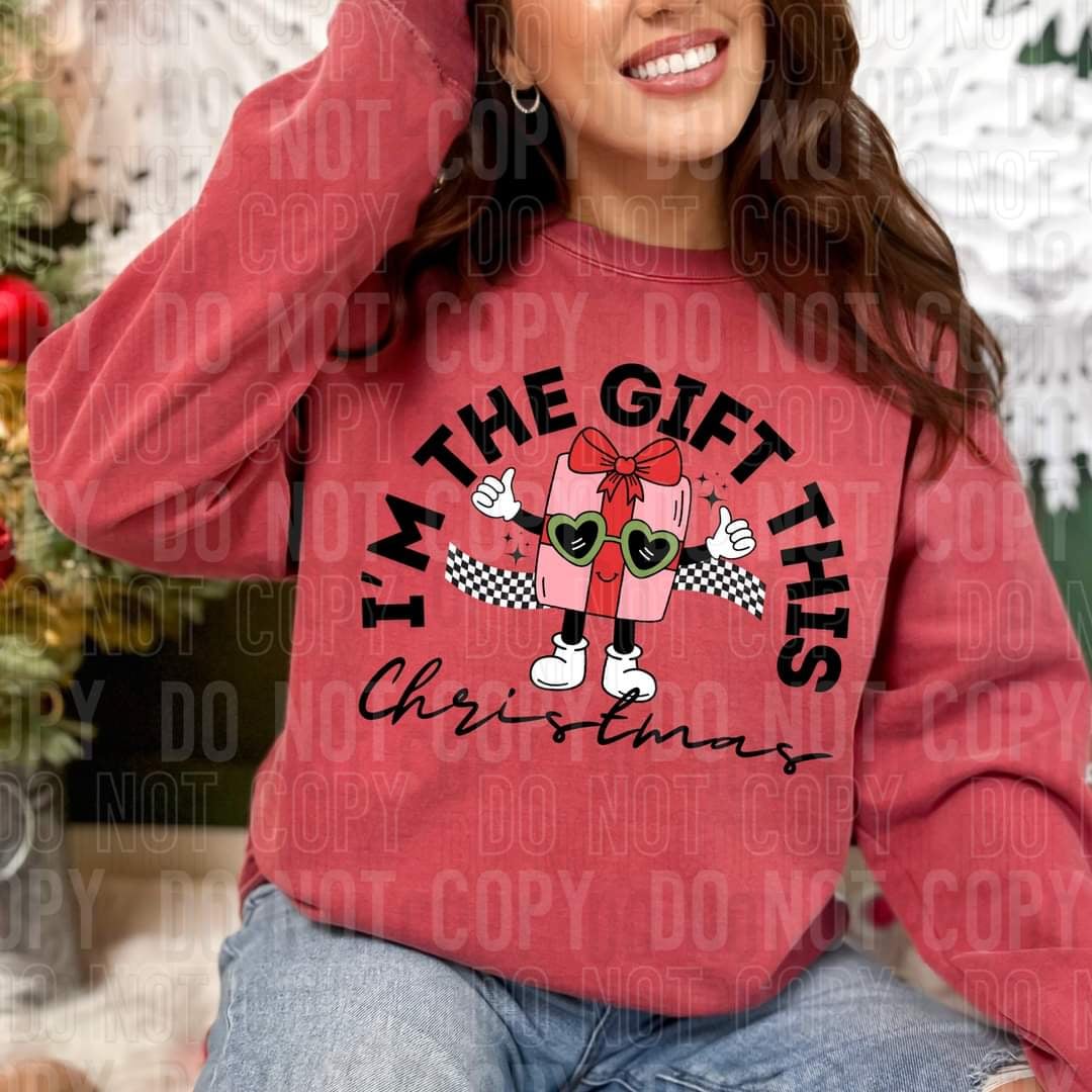 I'm the gift this christmas (SBB) 43731 DTF transfer