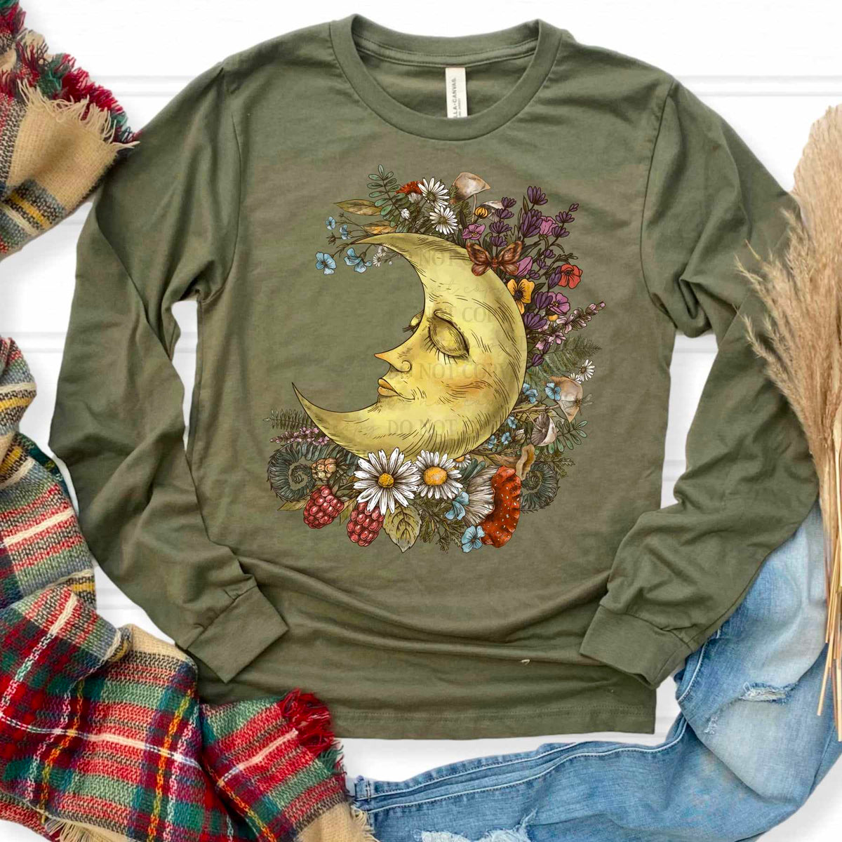Sleeping moon (ABD) 52290 DTF transfer