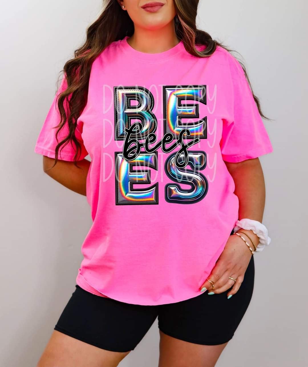 Bees holographic 44122 DTF TRANSFER