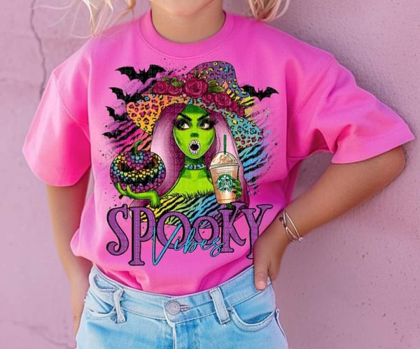 Spooky vibes LF witch (CSTAGE) 44776 DTF transfer