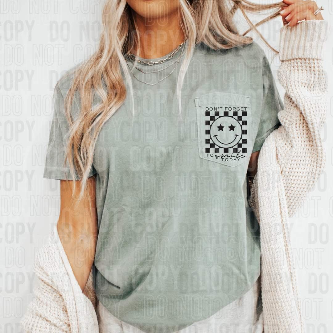 Don't forget to smile today (SBB) 43737 DTF transfer