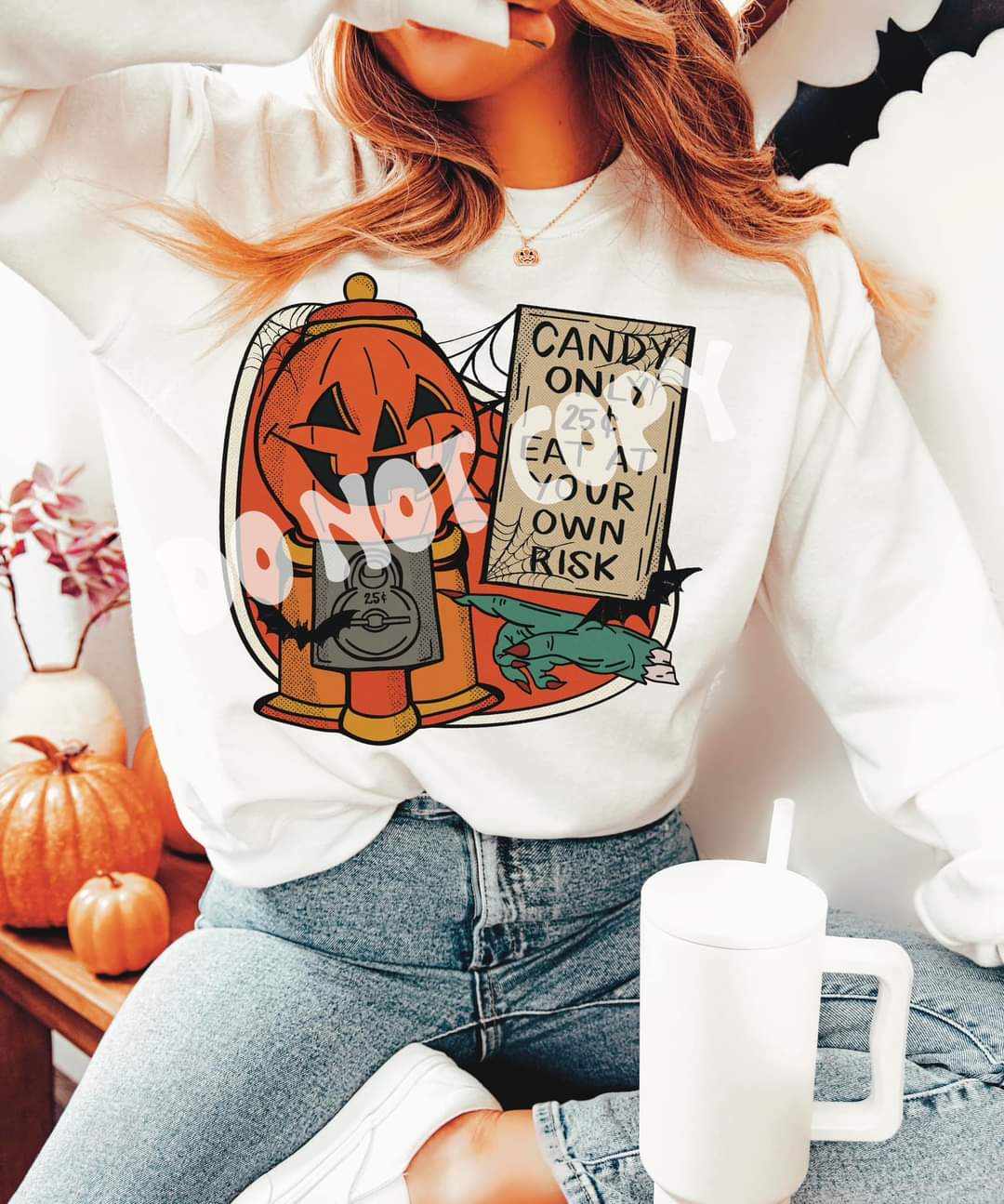 Candy only eat at your own risk (RTD) 50259 DTF transfer