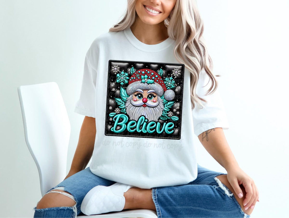 Believe santa exclusive 43747 DTF transfer