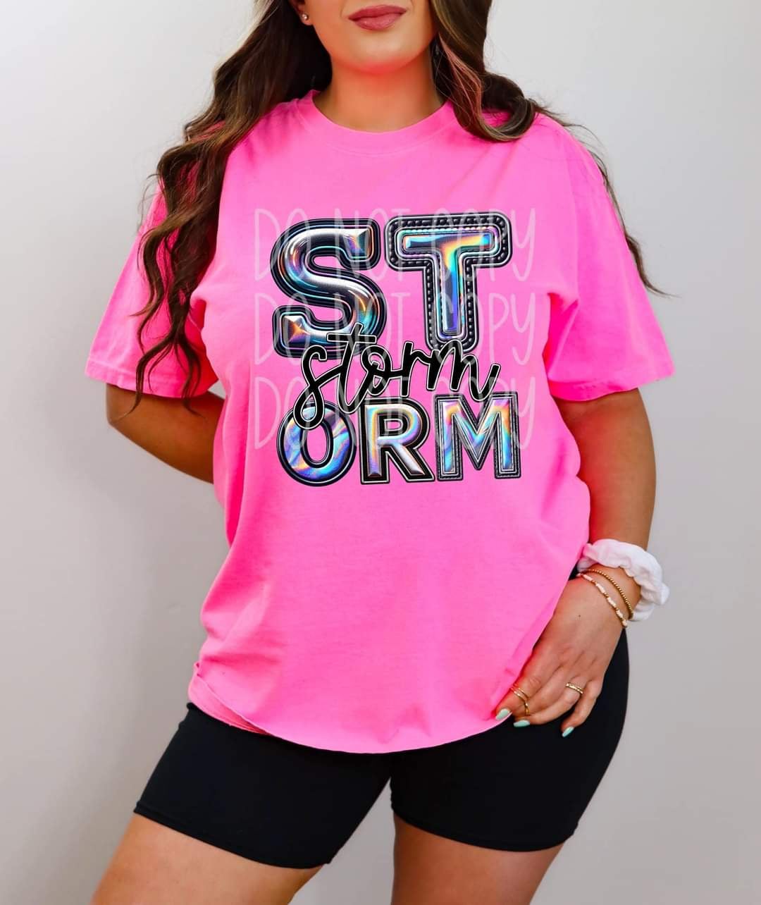 Storm holographic 44120 DTF TRANSFER