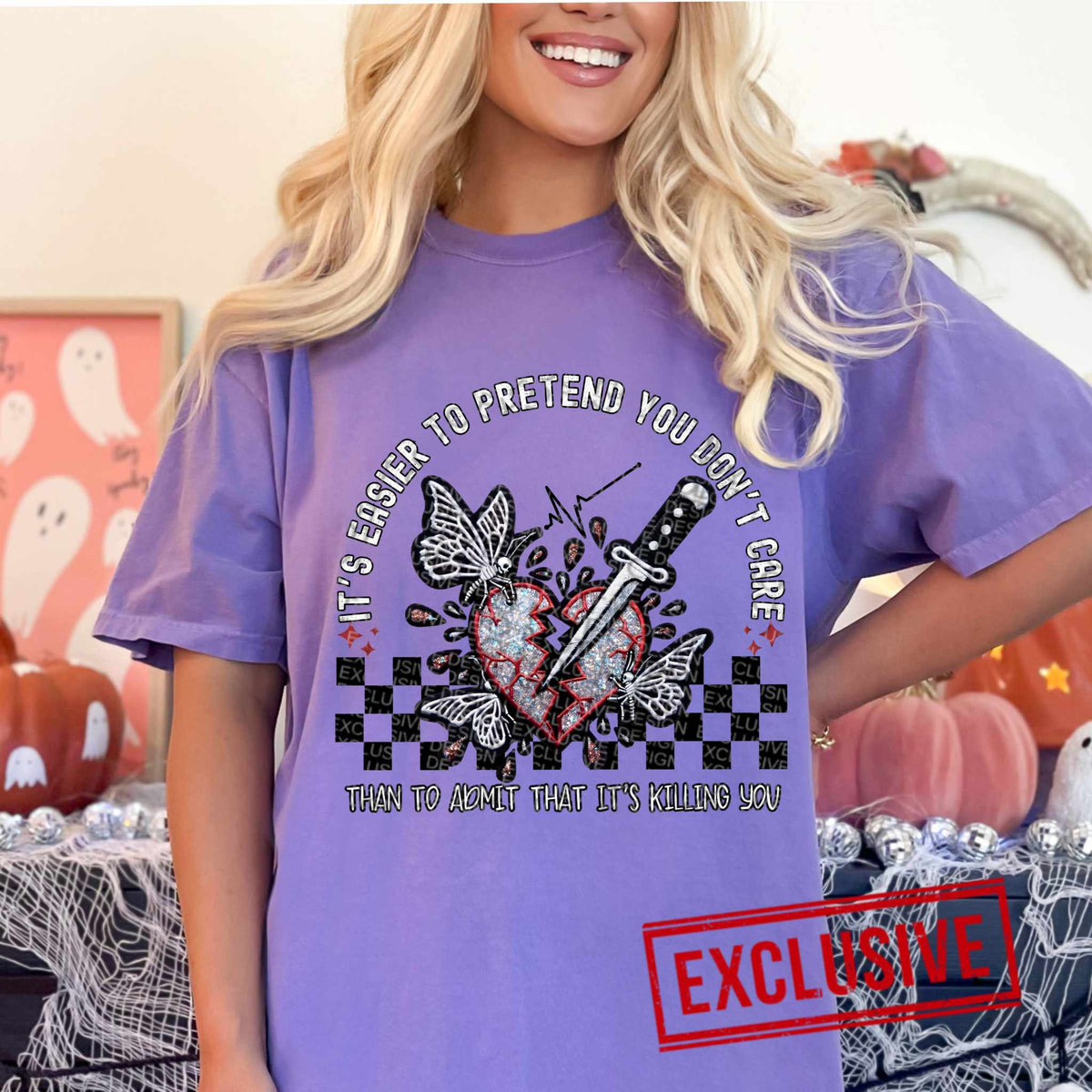 It's easier to pretend you dont care 43775 DTF transfer