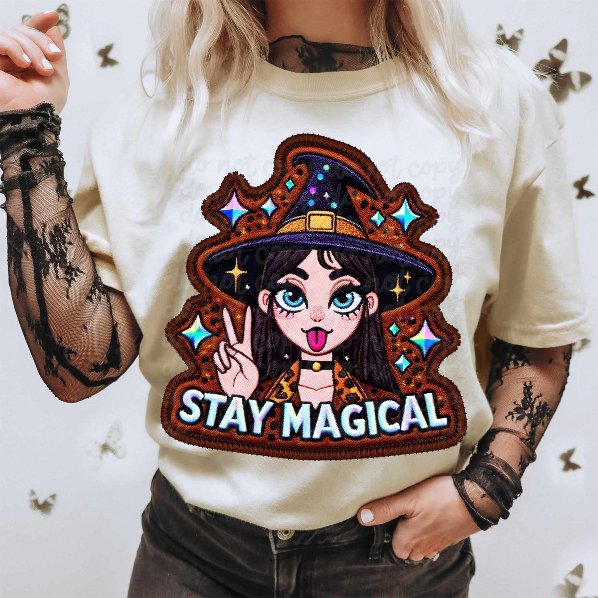 Stay magical witch exclusive 43761 DTF transfer