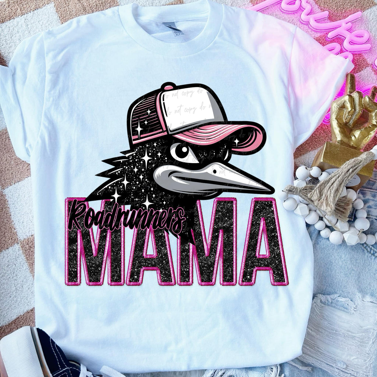 Roadrunners  mama PINK DTF transfers
