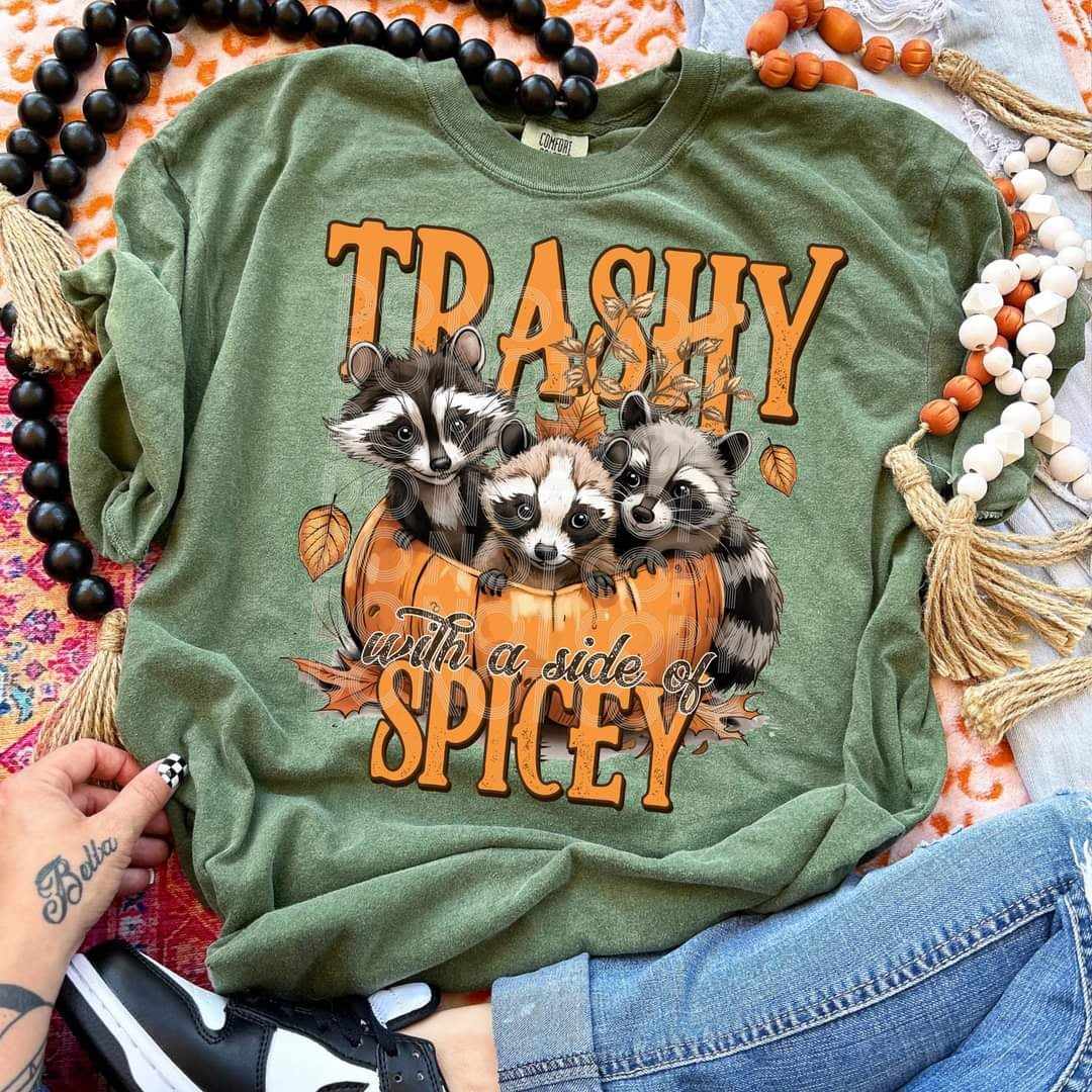 Trashy with a side of spicy (SSD) 44786 DTF transfer