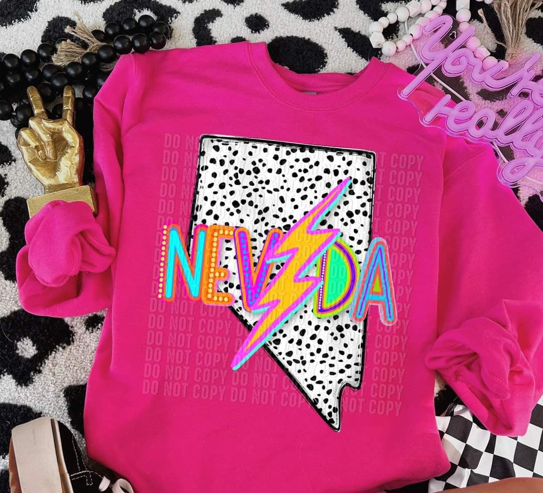 Nevada dalmatian background (CRAFTI) 44130 DTF transfer