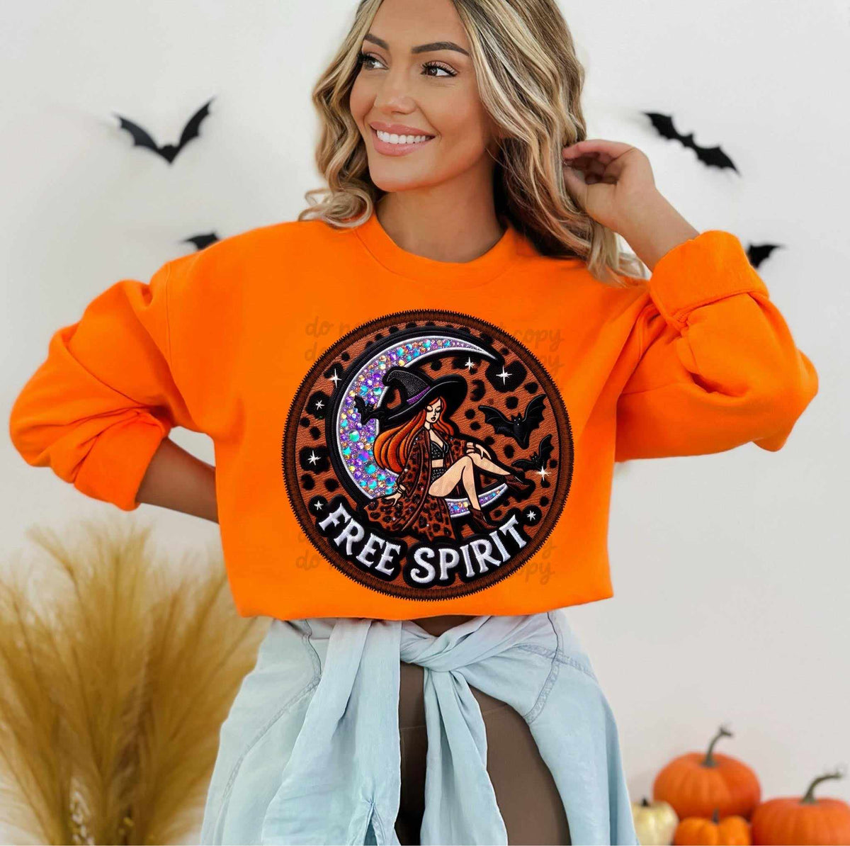 Free spirit witch and moon exclusive 43760 DTF transfer