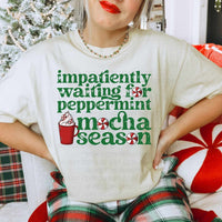 Impatiently waiting for peppermint mocha season (canvista) 43713 DTF transfer