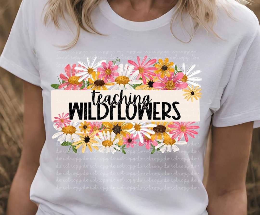 Teaching wildflowers (CMLD) 43721 DTF transfer