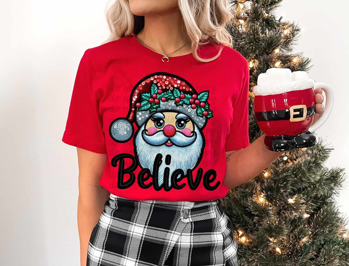 Believe santa exclusive 41523 DTF transfer