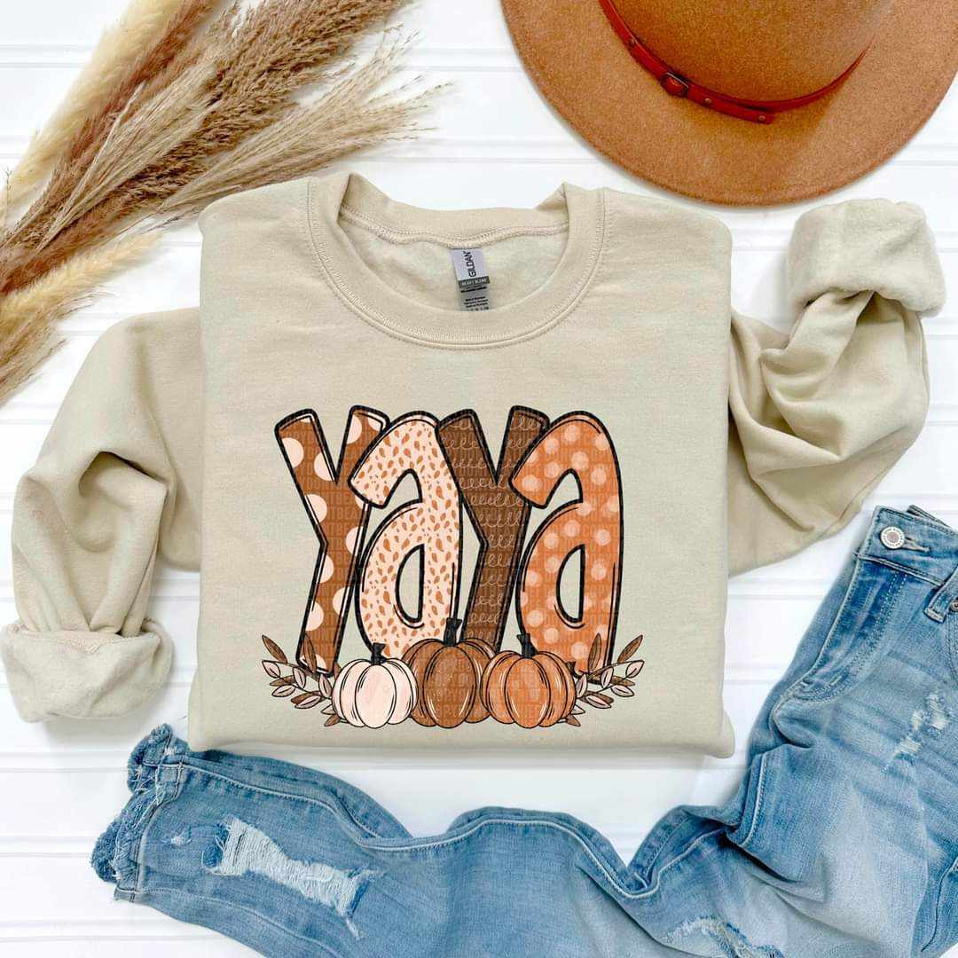 Yaya fall filled 41566 DTF transfer
