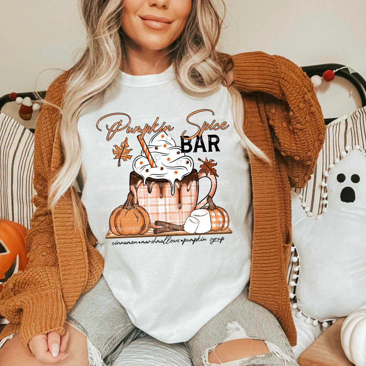 Pumpkin spice bar (CSC) 43046 DTF transfers