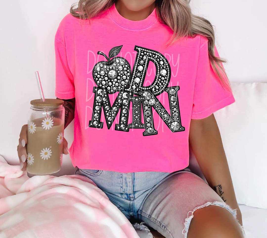 Admin rhinestone 41152  DTF transfer