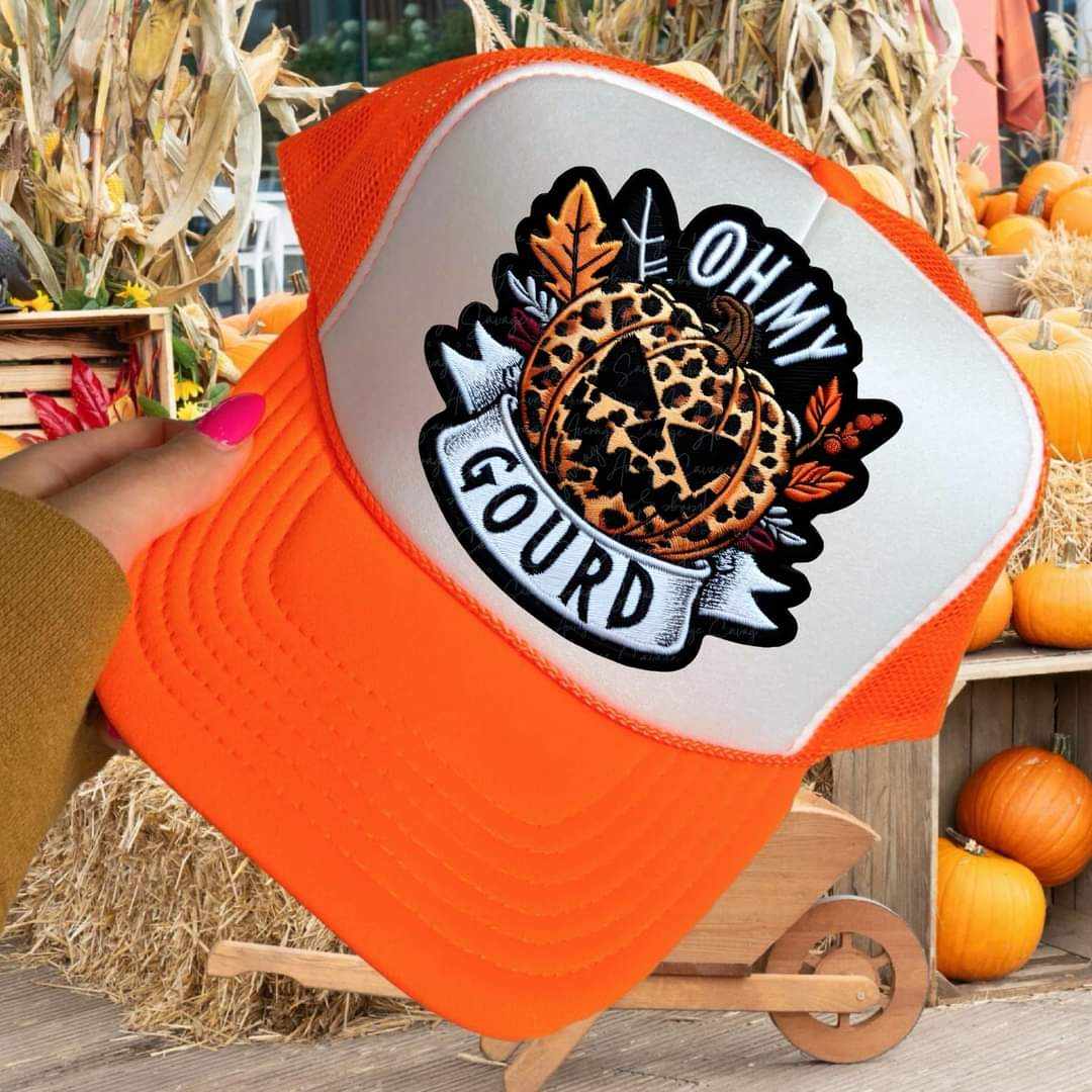 Oh my gourd leopard pumpkin exclusive 41730 DTF transfer