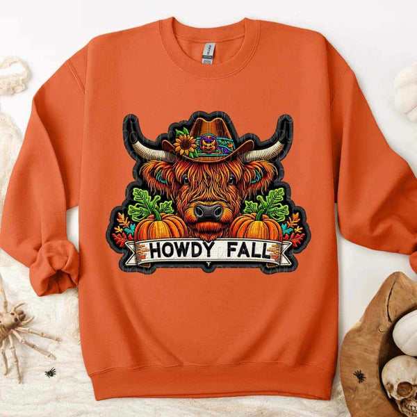 Hello fall shaggy cow exclusive 41731 DTF transfer