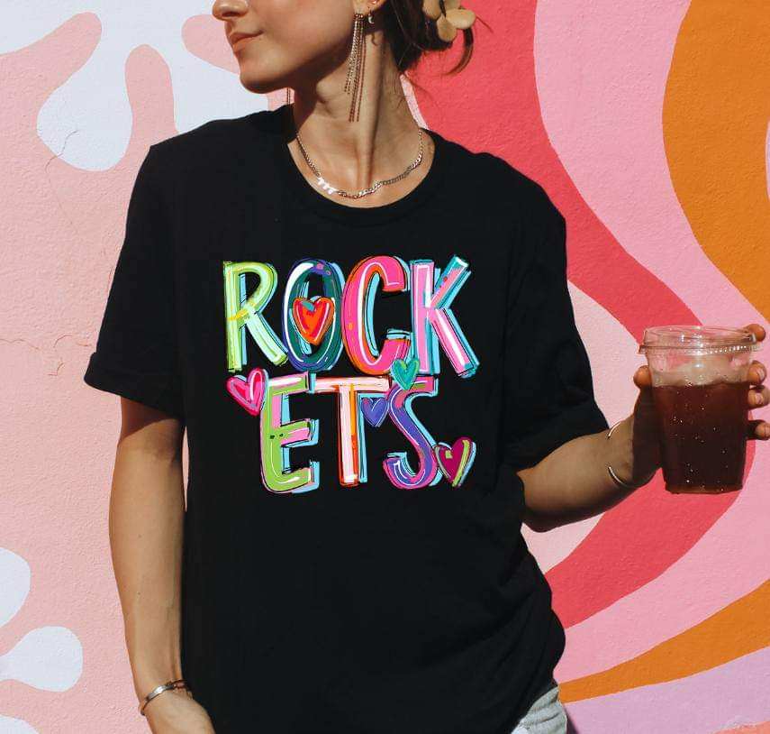 Rockets cherry font 41703 DTF transfer