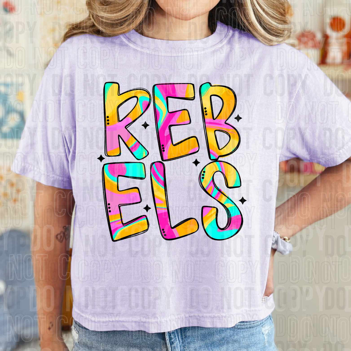 Rebels watercolor (SBB) 43039 DTF transfers