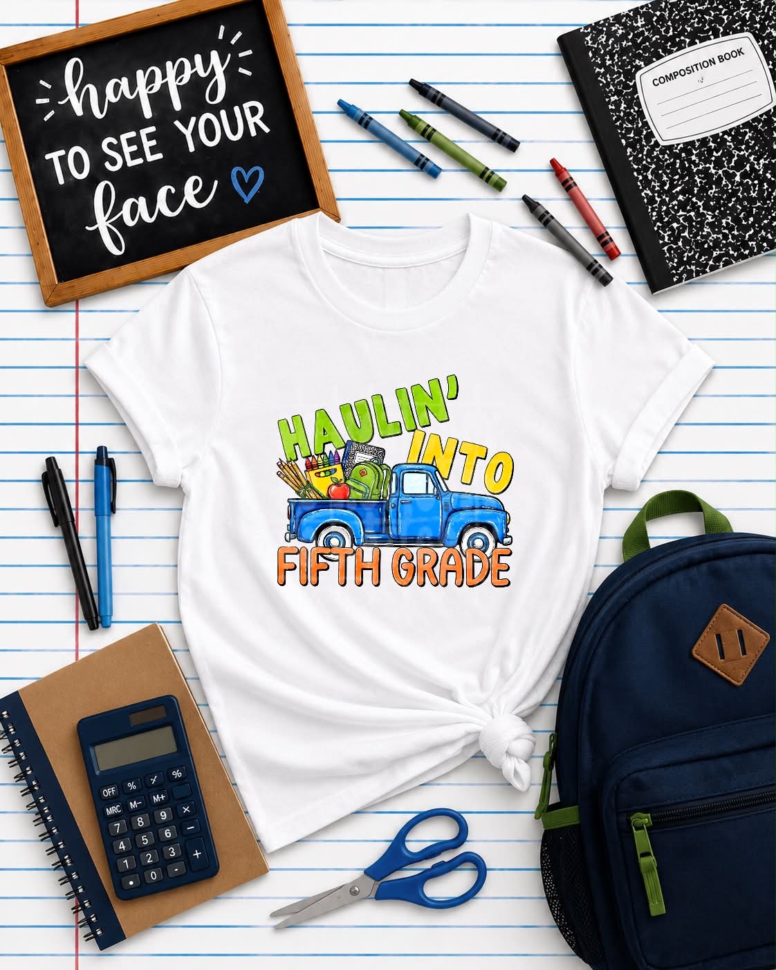 Haulin into fifth grade (PH) DTF Transfer