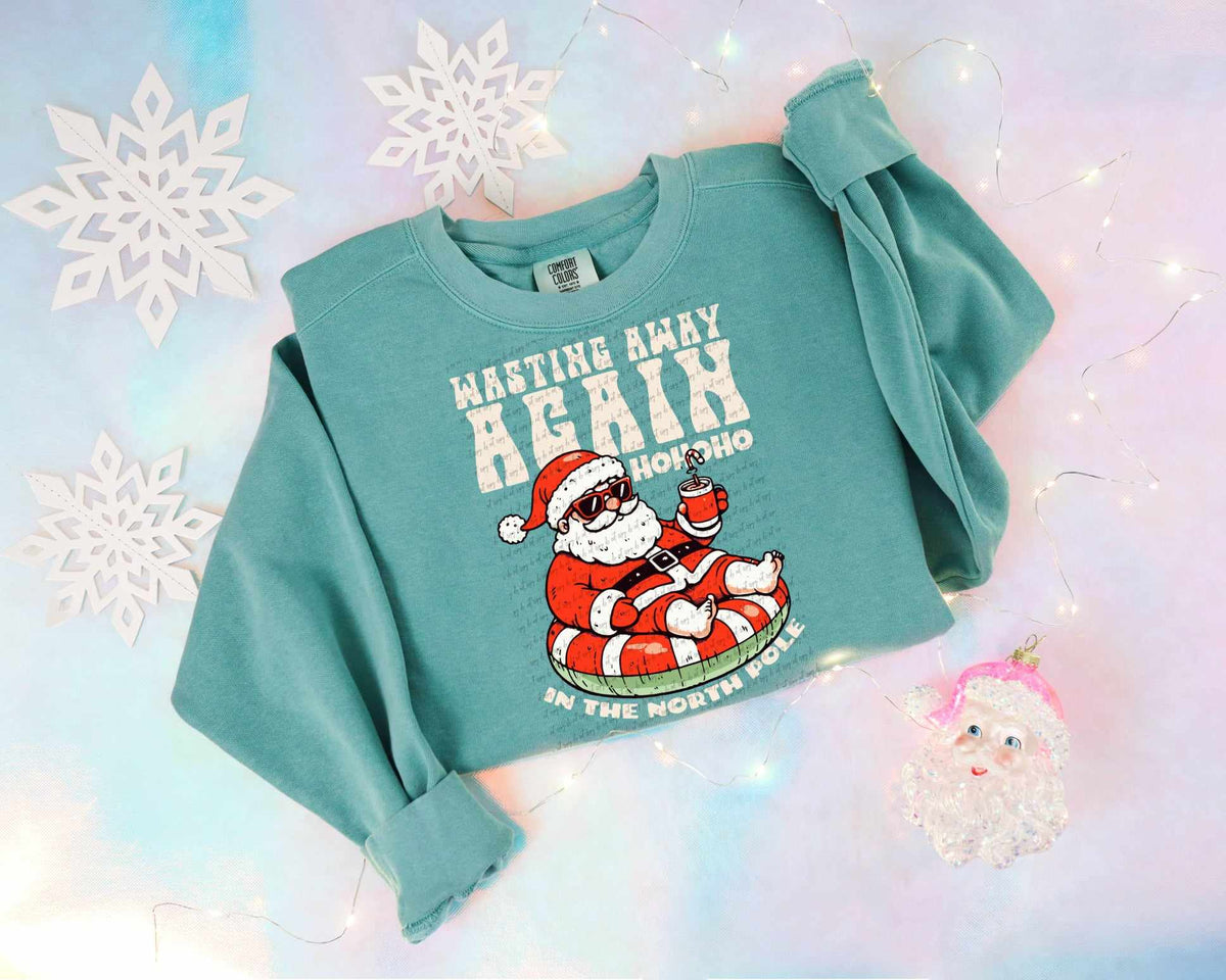 Wasting away again in the north pole  39905 DTF transfer