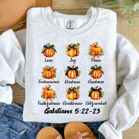 Galatians 5:22-23 pumpkins 41910 DTF transfer