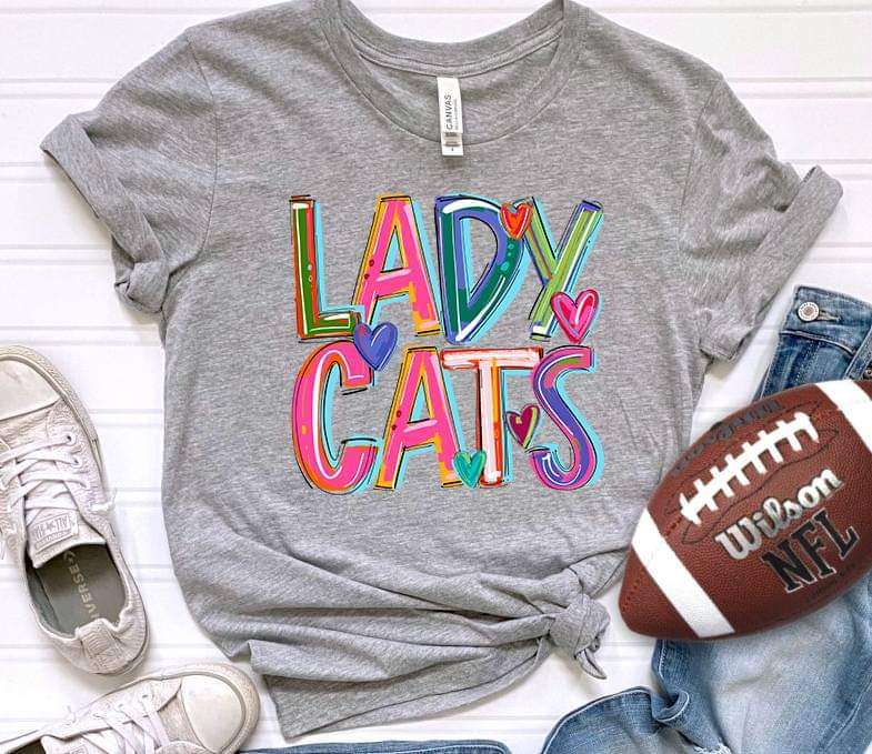 Lady cats cherry words (S&G) 41236 DTF TRANSFER