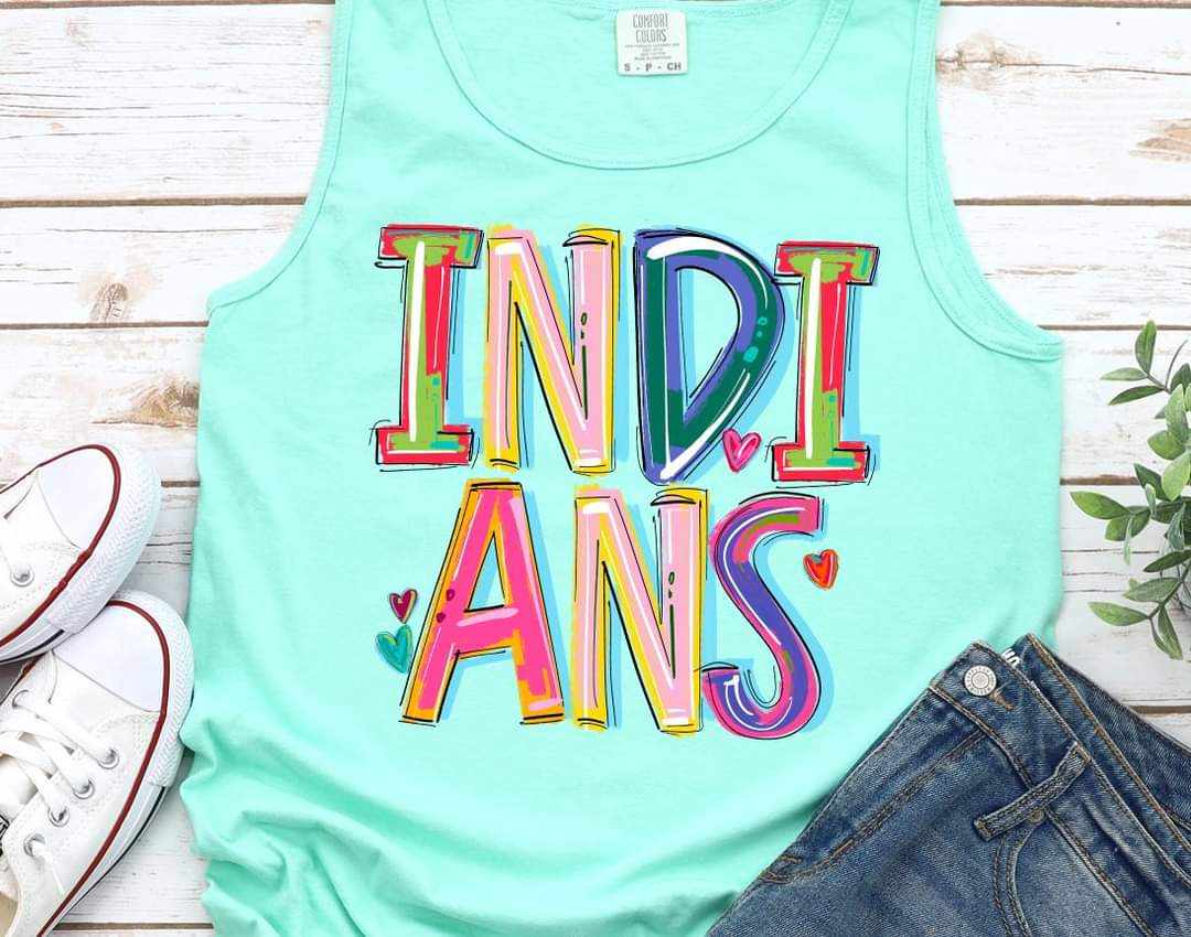 Indians cherry words (S&G) 41244 DTF TRANSFER