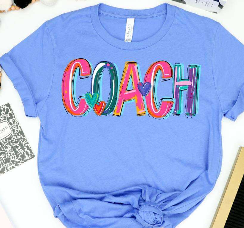 Coach cherry words (S&G) 41219 DTF TRANSFER
