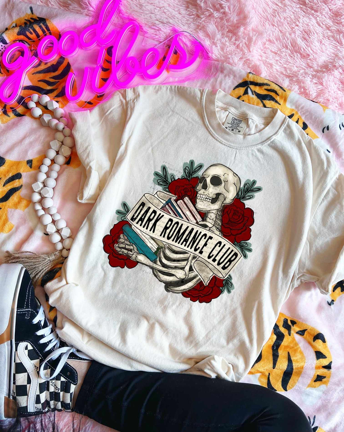 Dark romance club skellie 39853 DTF transfer