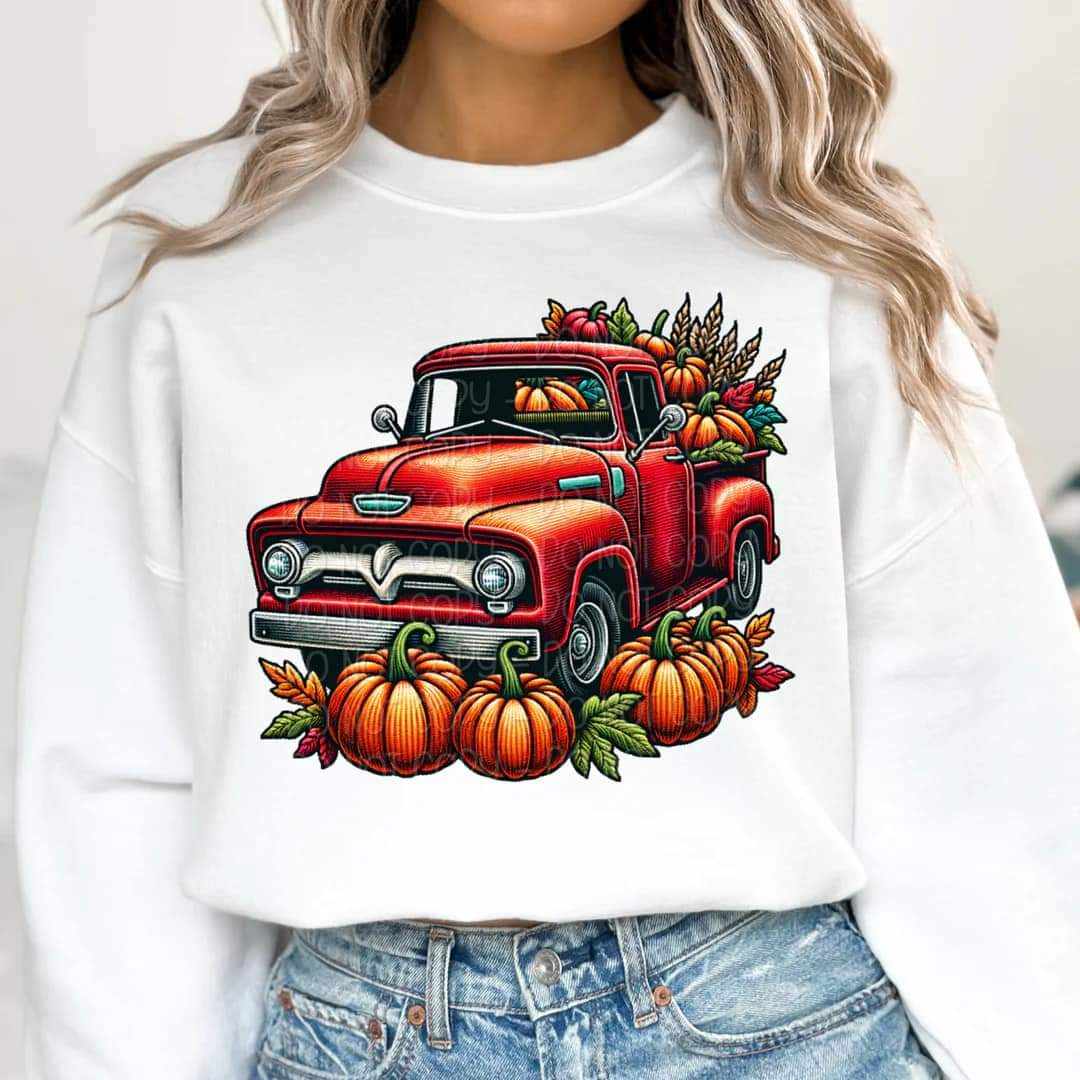 red truck exclusive 41520 DTF transfer