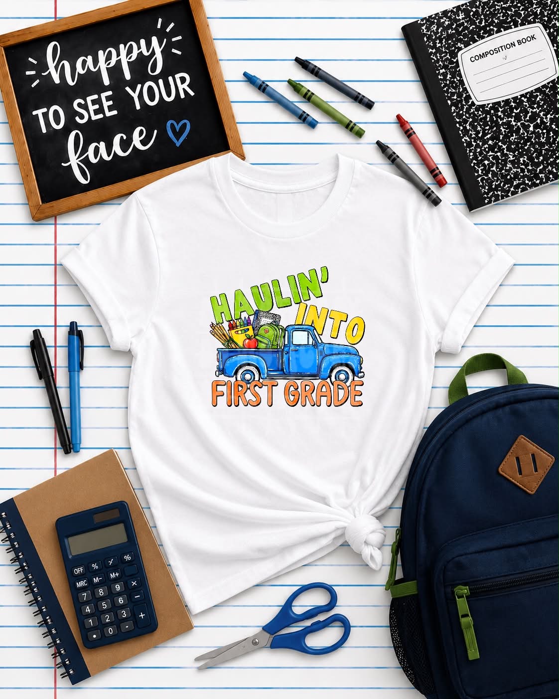 Haulin into first grade (PH) DTF Transfer