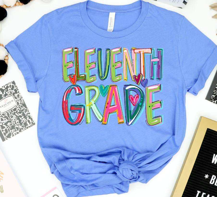 Eleventh grade cherry words (S&G) 41208 DTF TRANSFER