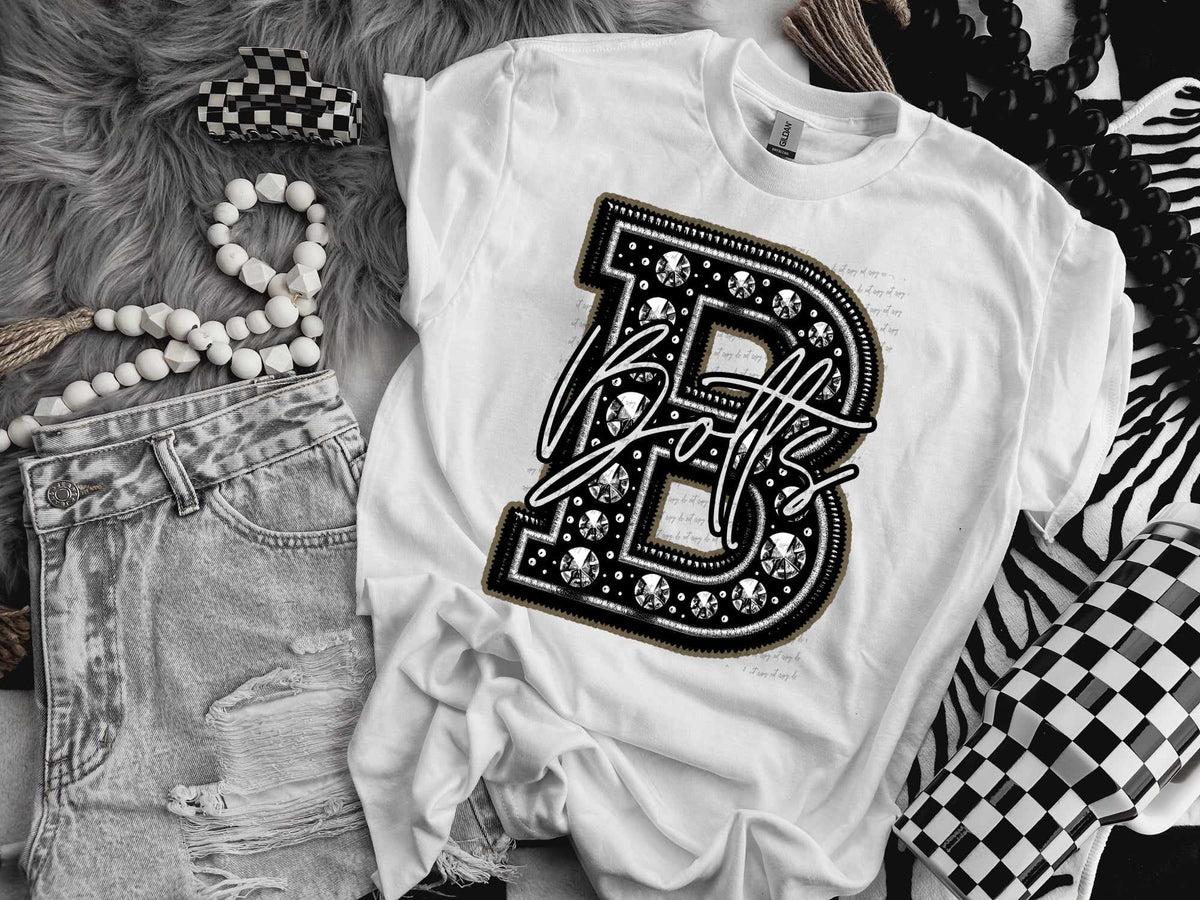 B botts rhinestone (CITY) 41458 DTF TRANSFER