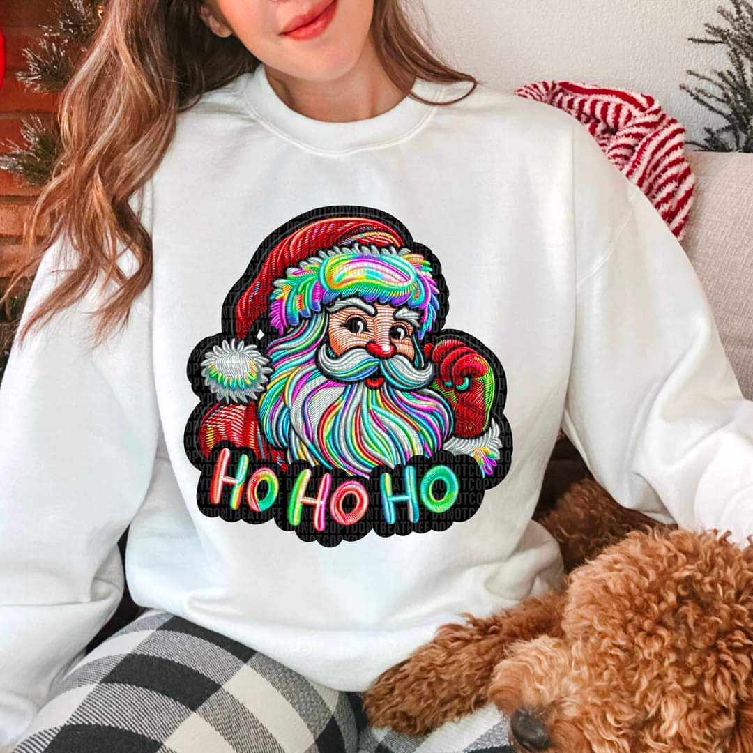 Ho ho ho santa exclusive 41725 DTF transfer