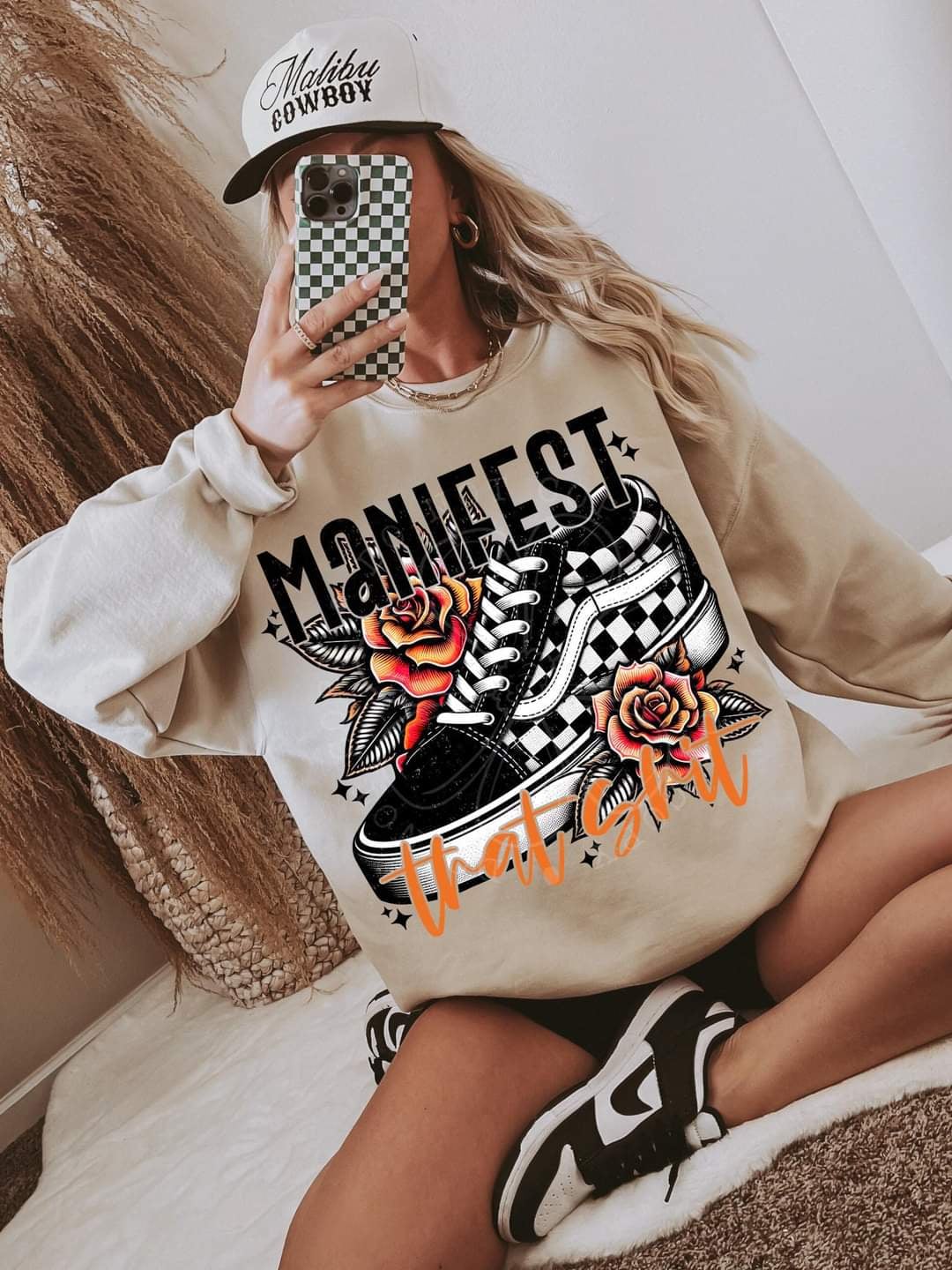 Manifest that shit sneakers (LYTTLE) 43244 DTF transfers