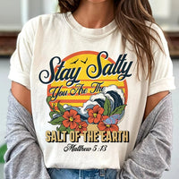 Stay salty you are the salt of the earth 41918 DTF transfer