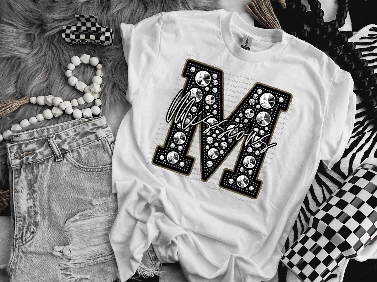 M missions rhinestone (CITY) 41418 DTF TRANSFER
