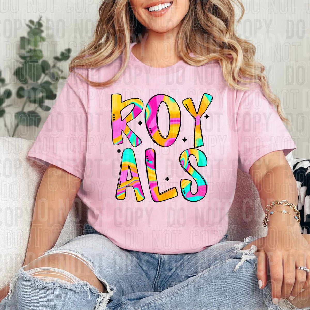 Royals watercolor (SBB) 43040 DTF transfers