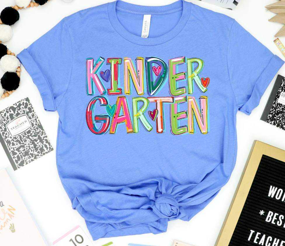 Kindergarten cherry words (S&G) 41199 DTF TRANSFER