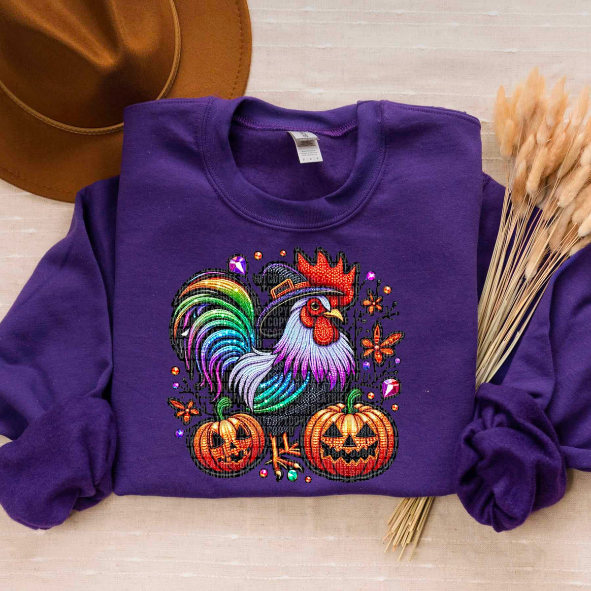 Witch chicken 43422 DTF transfer