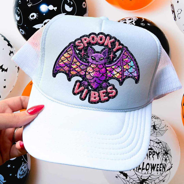 Spooky vibes bat (HW) 41616 DTF transfer