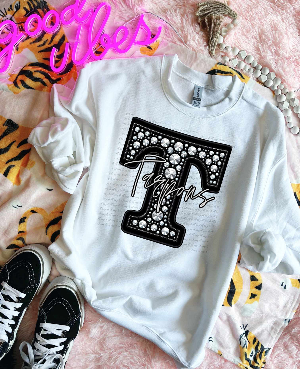 T tarpons rhinestone (CITY) 41393 DTF TRANSFER