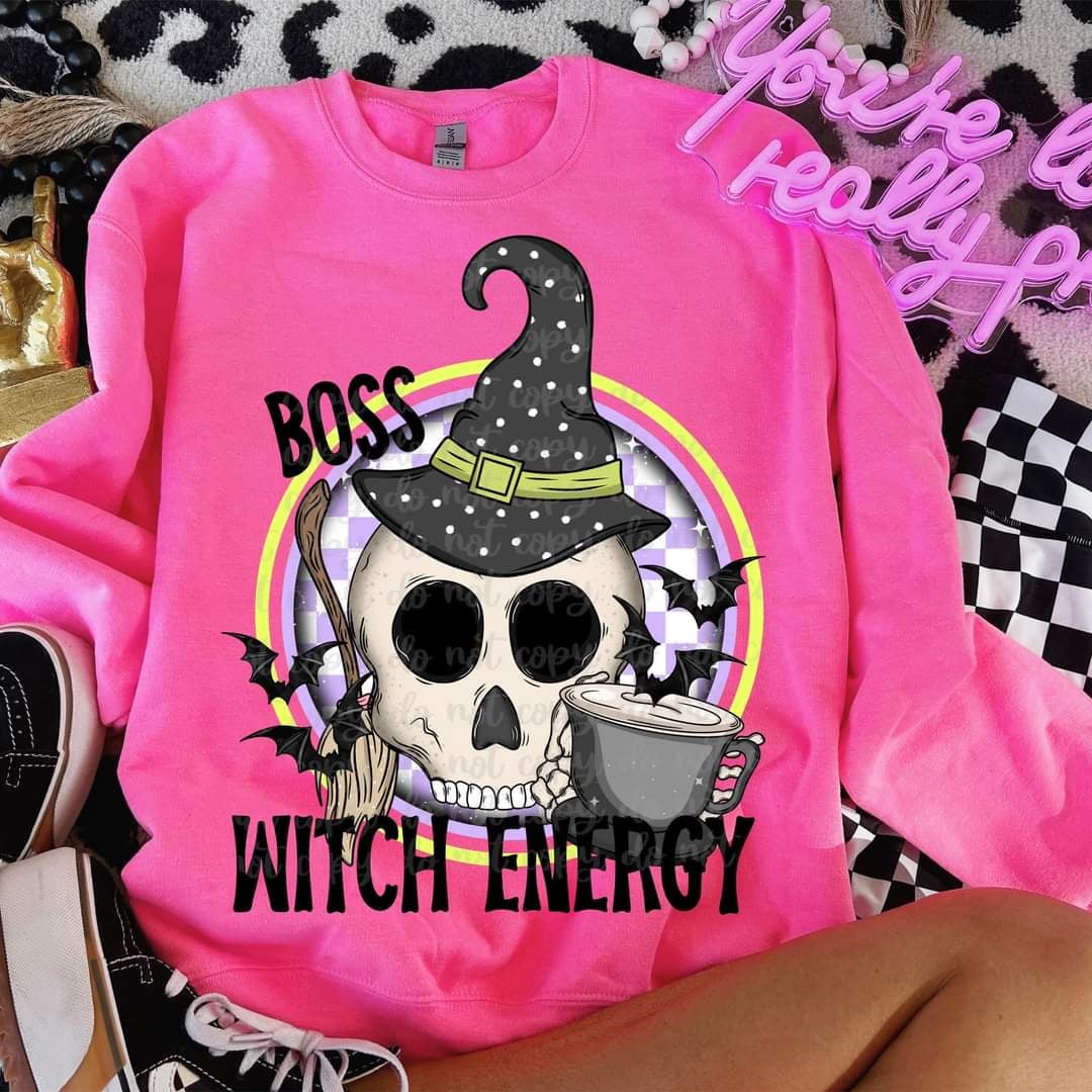 Boss witch energy 43216 DTF transfer