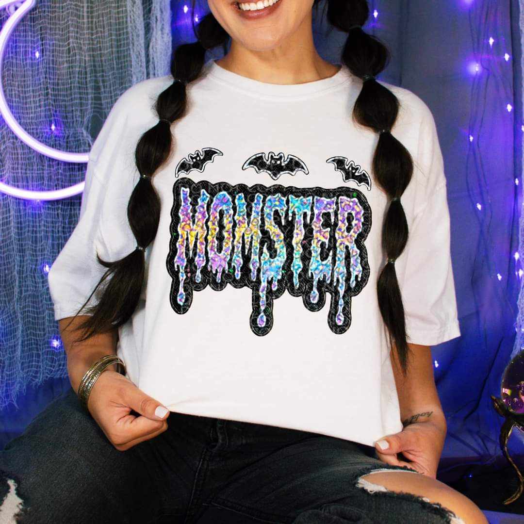Momster dripping font (HW) 43229 DTF transfers