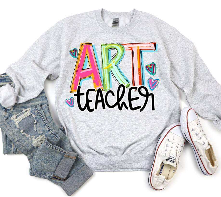 Art teacher cherry words (S&G) 41218 DTF TRANSFER