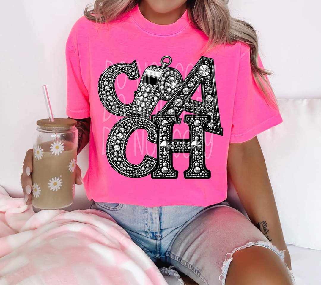 Coach rhinestone 41127 DTF transfer