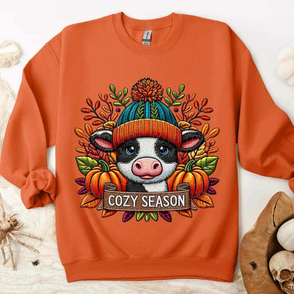 Cozy season cow 41516 DTF transfer